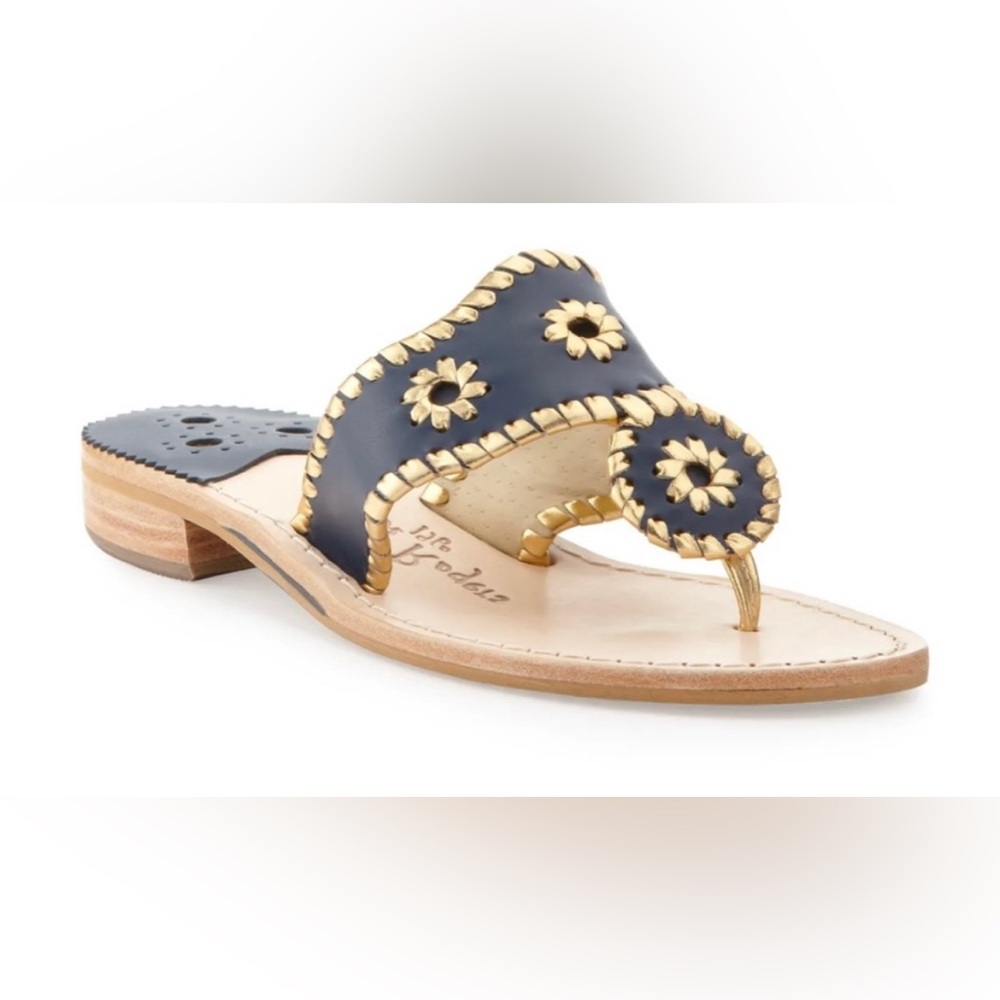Navy & Gold Jack Rodgers, 6m